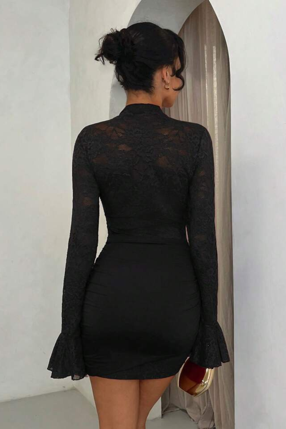 KAYO | SHORT LACE DRESS