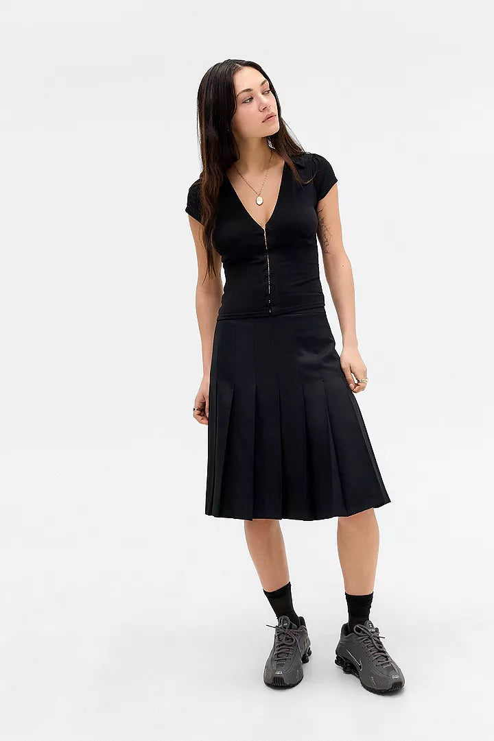 KAYO | HOOK & EYELET BUTTON-DOWN SHIRT