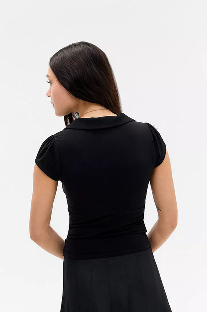 KAYO | HOOK & EYELET BUTTON-DOWN SHIRT