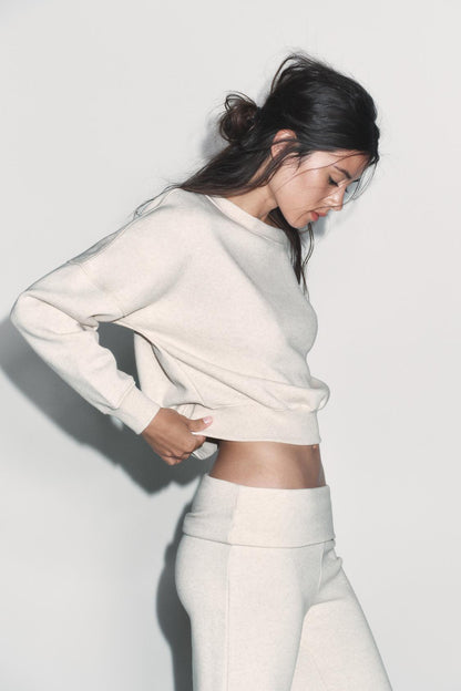 KAYO | SWEAT ASYMÉTRIQUE EN MOLLETON