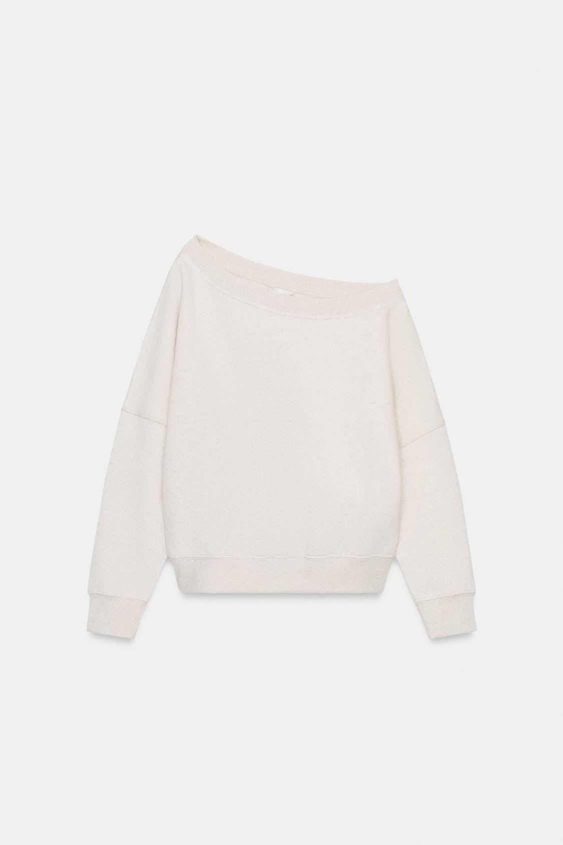 KAYO | SWEAT ASYMÉTRIQUE EN MOLLETON