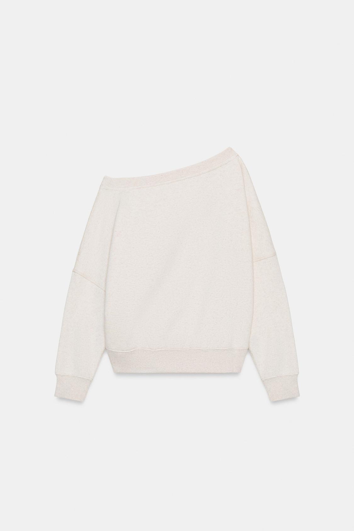 KAYO | SWEAT ASYMÉTRIQUE EN MOLLETON