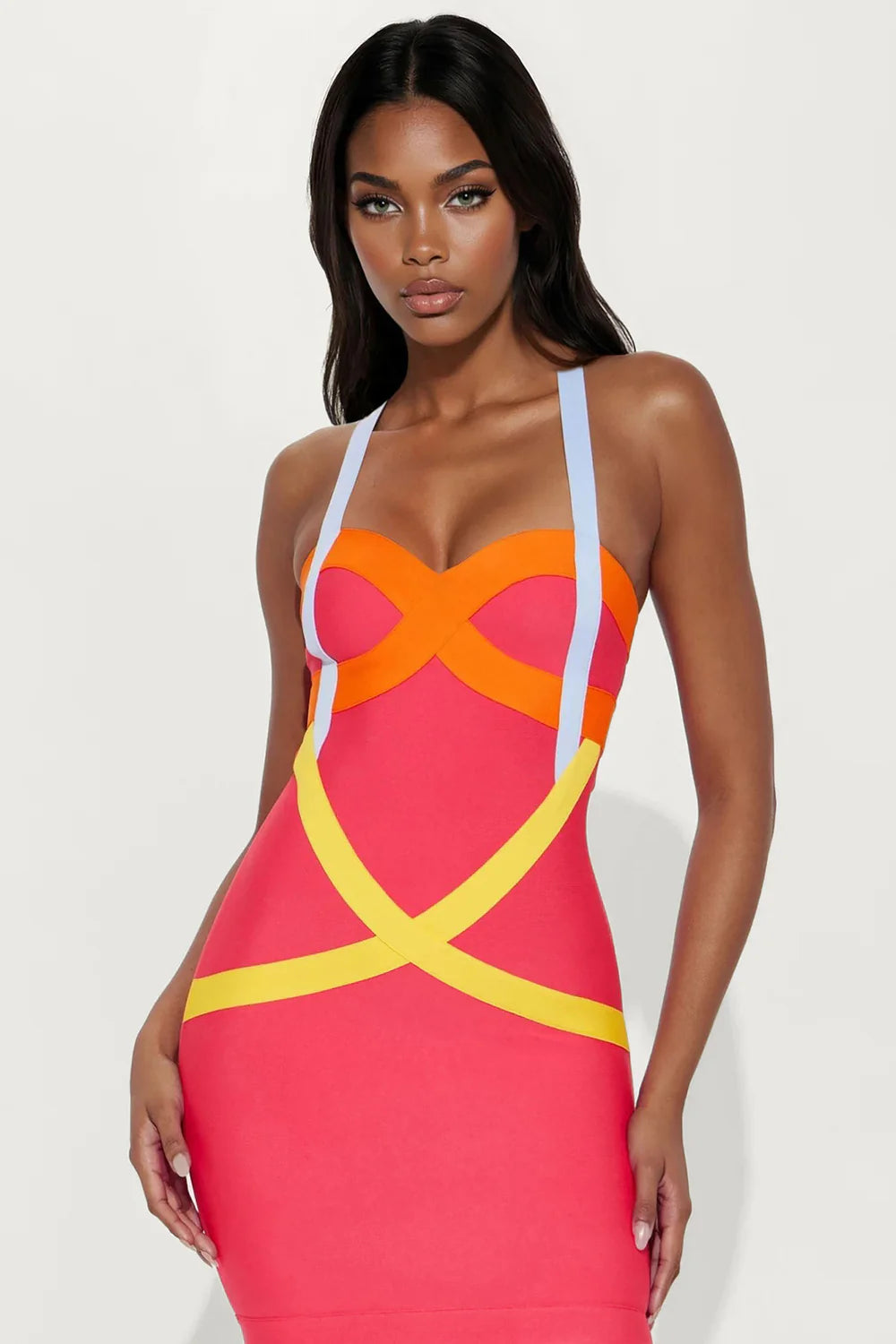 KAYO | ROBE À BANDAGE PINK