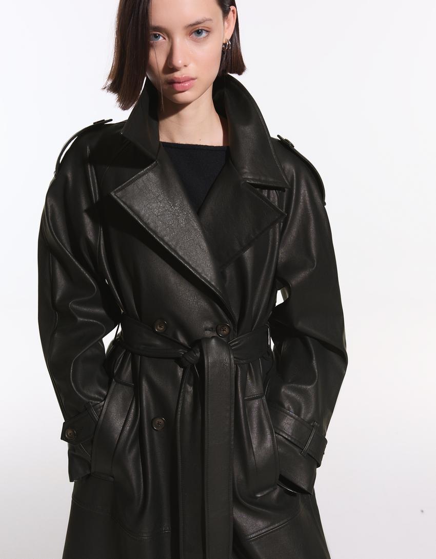 KAYO | TRENCH CUIR