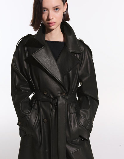 KAYO | TRENCH CUIR