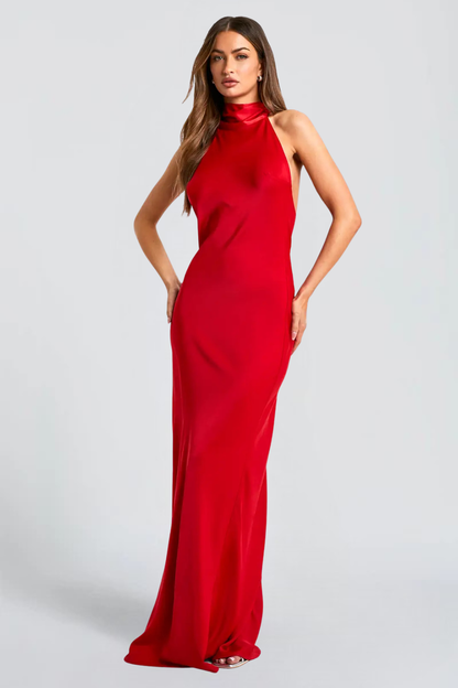 KAYO | VENISE LONG SATIN DRESS