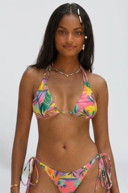 KAYO | FLORAL BIKINI TOP