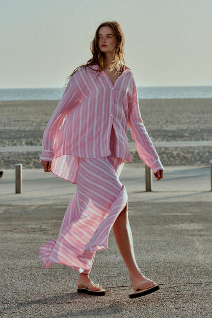 KAYO | ENSEMBLE OVERSIZE À RAYURE