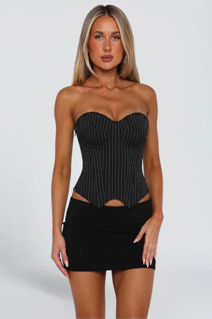 KAYO | STRIPED CORSET