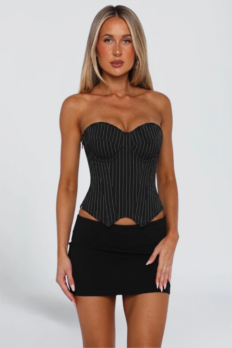 KAYO | STRIPED CORSET
