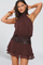 KAYO | ROBE COURTE ZENAYDA SEQUIN