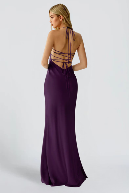KAYO | ROBE LONGUE RAISIN
