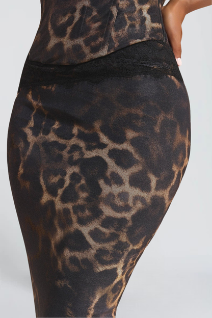 KAYO | MAXI JUPE LEOPARD