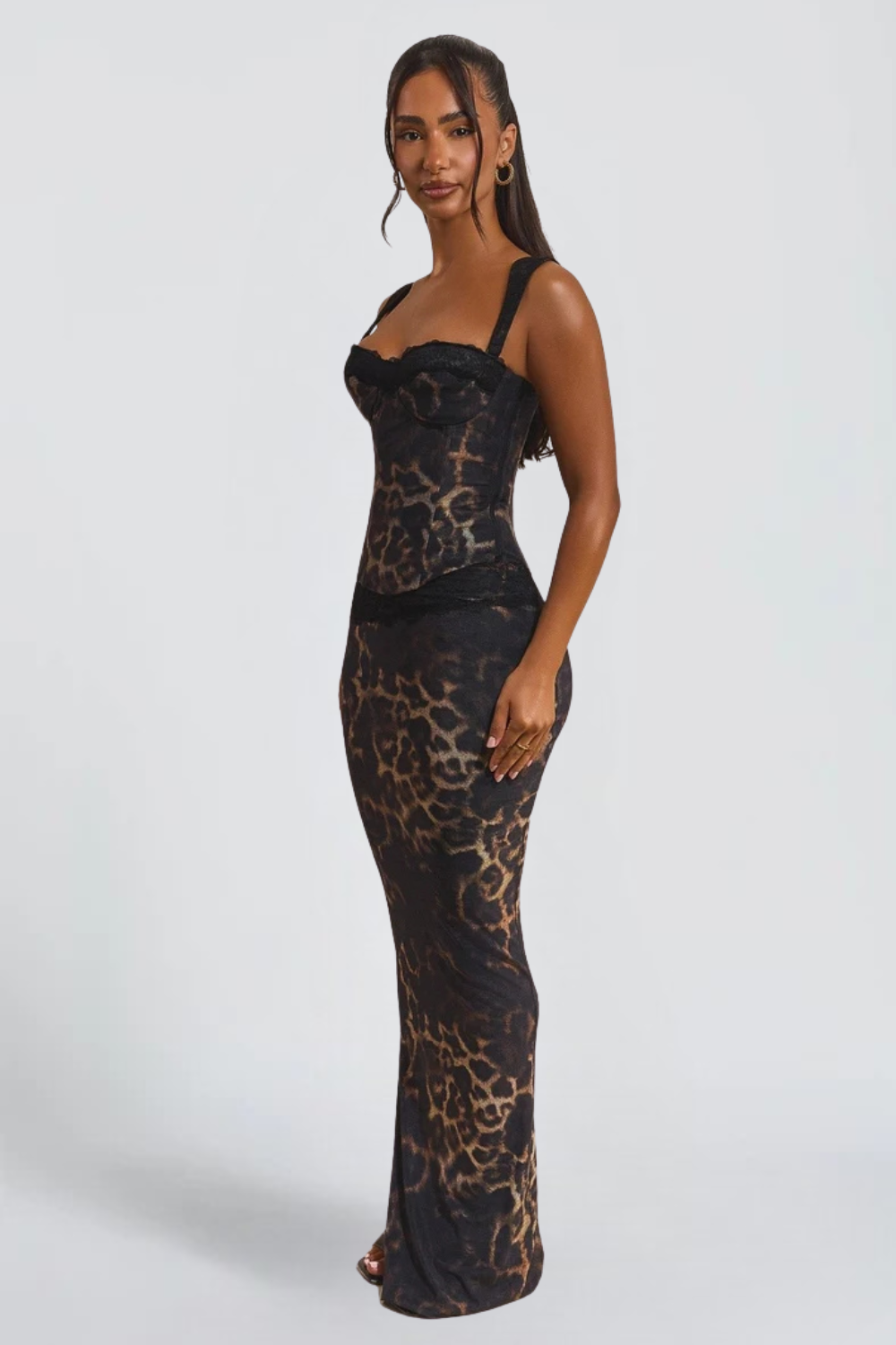 KAYO | MAXI JUPE LEOPARD