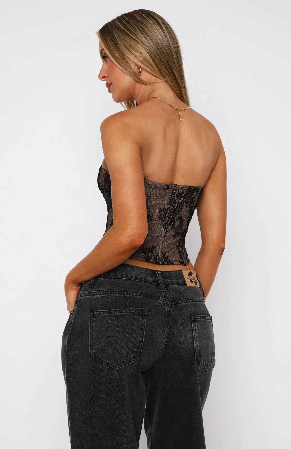 KAYO | CORSET DENTELLE COURT