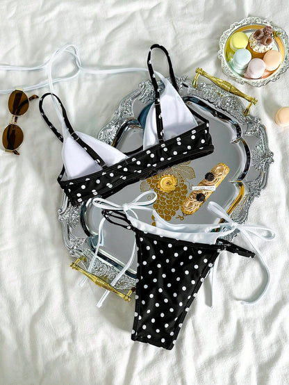 KAYO | ENSEMBLE BIKINI À POIS