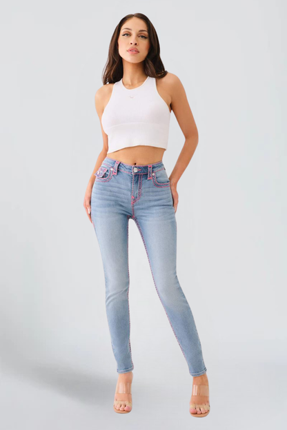 KAYO | JEAN BLEUE ROSIE