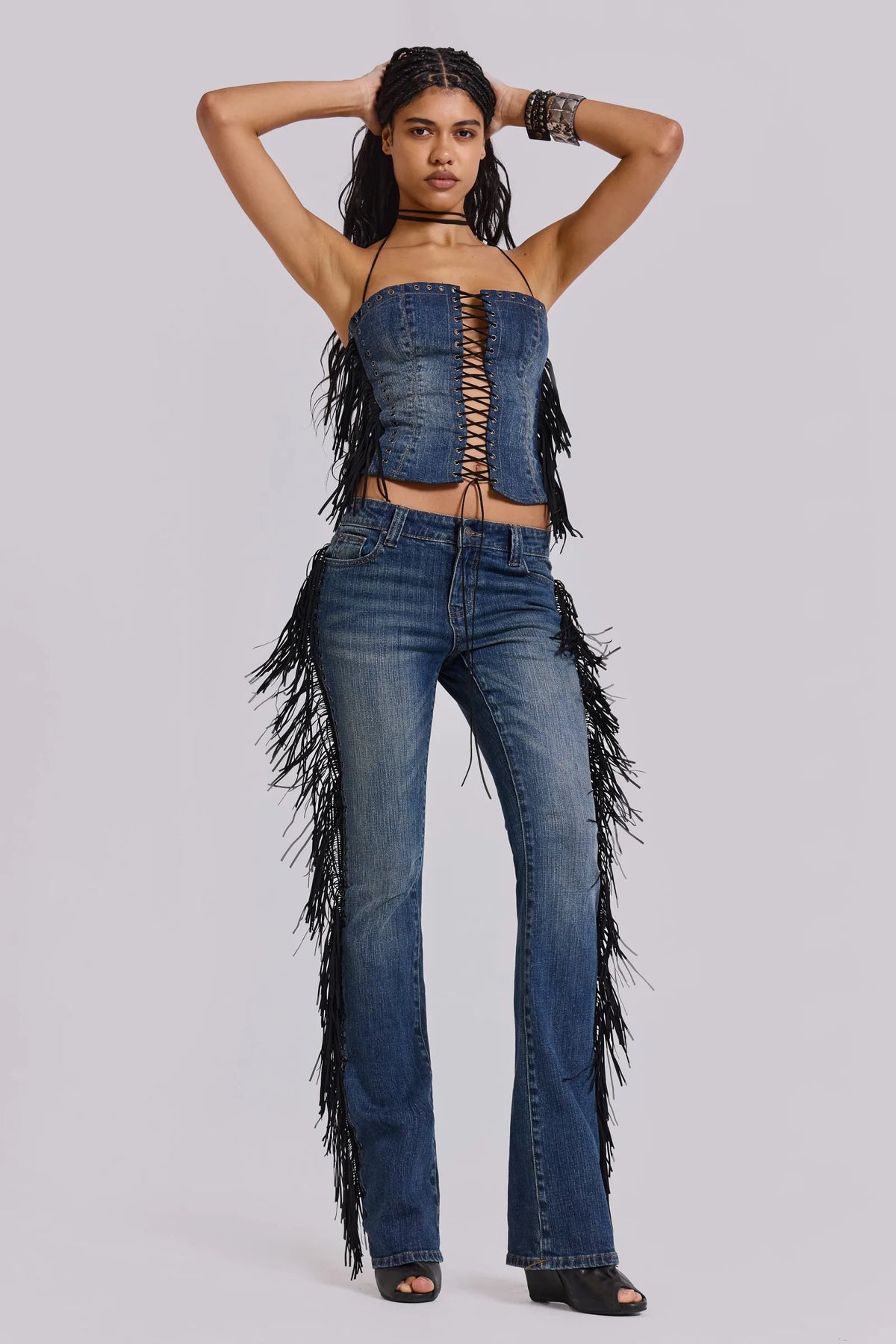 KAYO | FRINGED JEANS