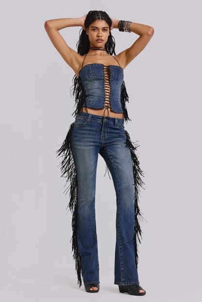 KAYO | FRINGED JEANS
