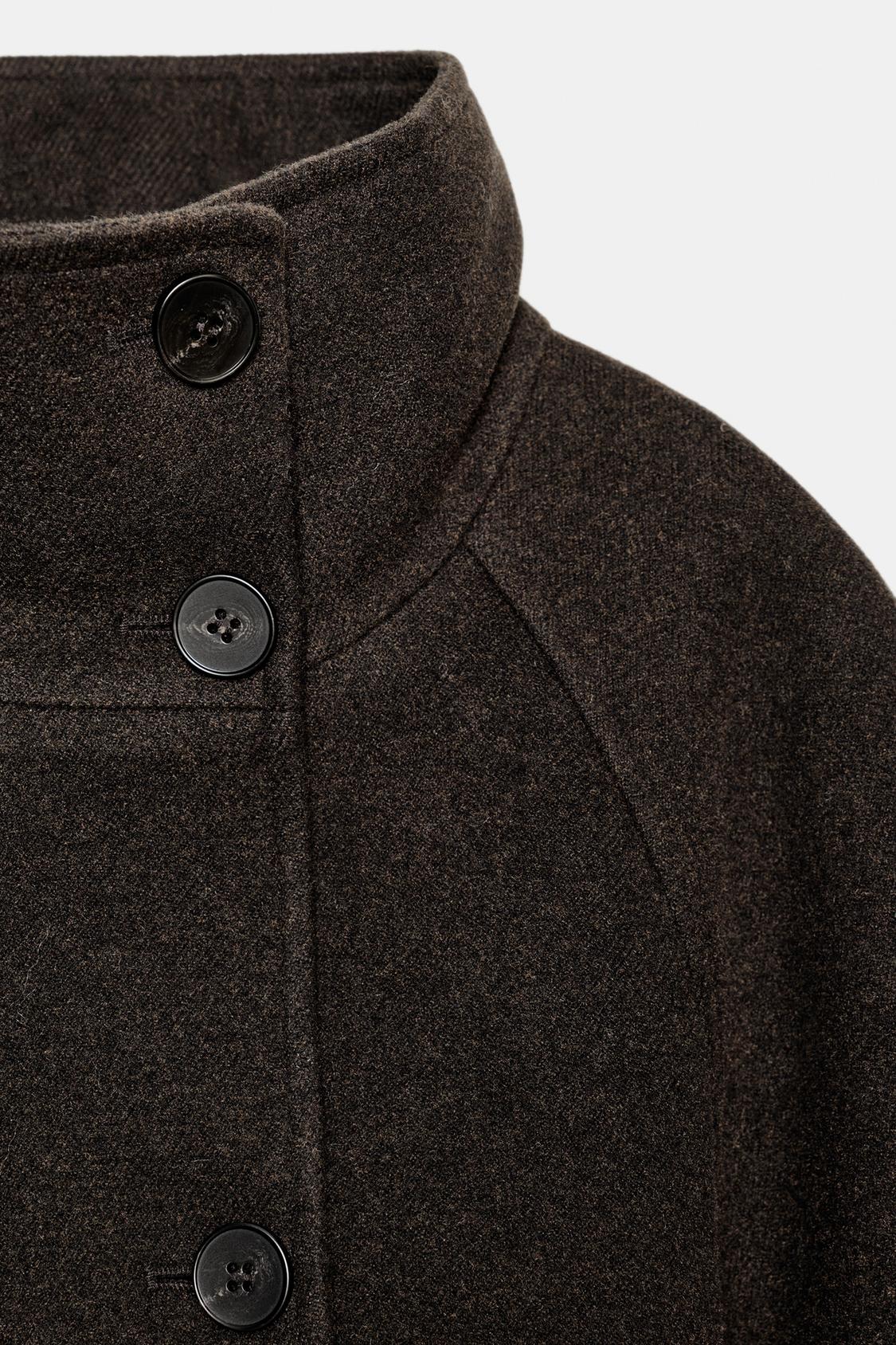 KAYO | MANTEAU LONG A COL