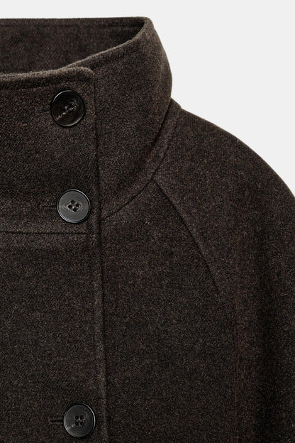 KAYO | MANTEAU LONG A COL