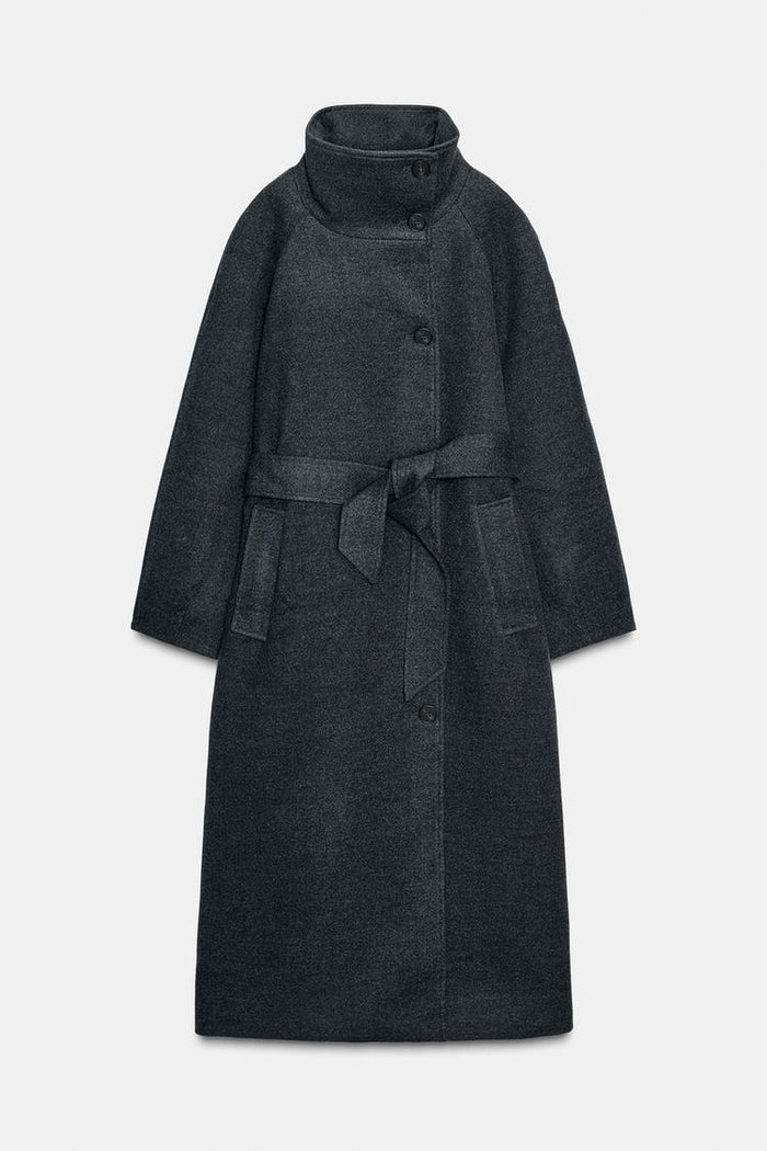 KAYO | MANTEAU LONG A COL