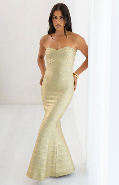 KAYO | ROBE LONGUE BANDAGE