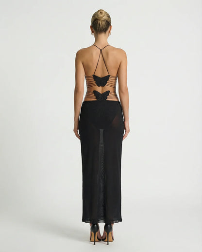 KAYO | BUTTERFLY MIDI DRESS