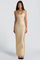 KAYO | CHAMPAGNE LONG DRESS