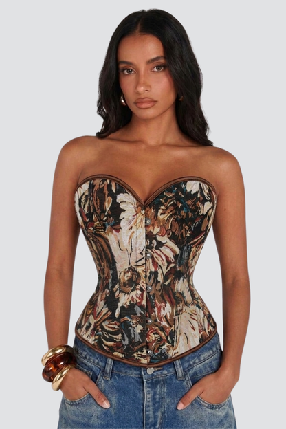 KAYO | CORSET FLEURALE