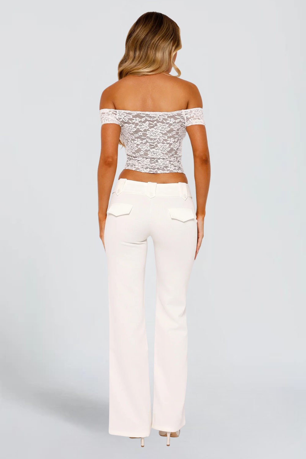 KAYO | WHITE CANVAS TROUSERS