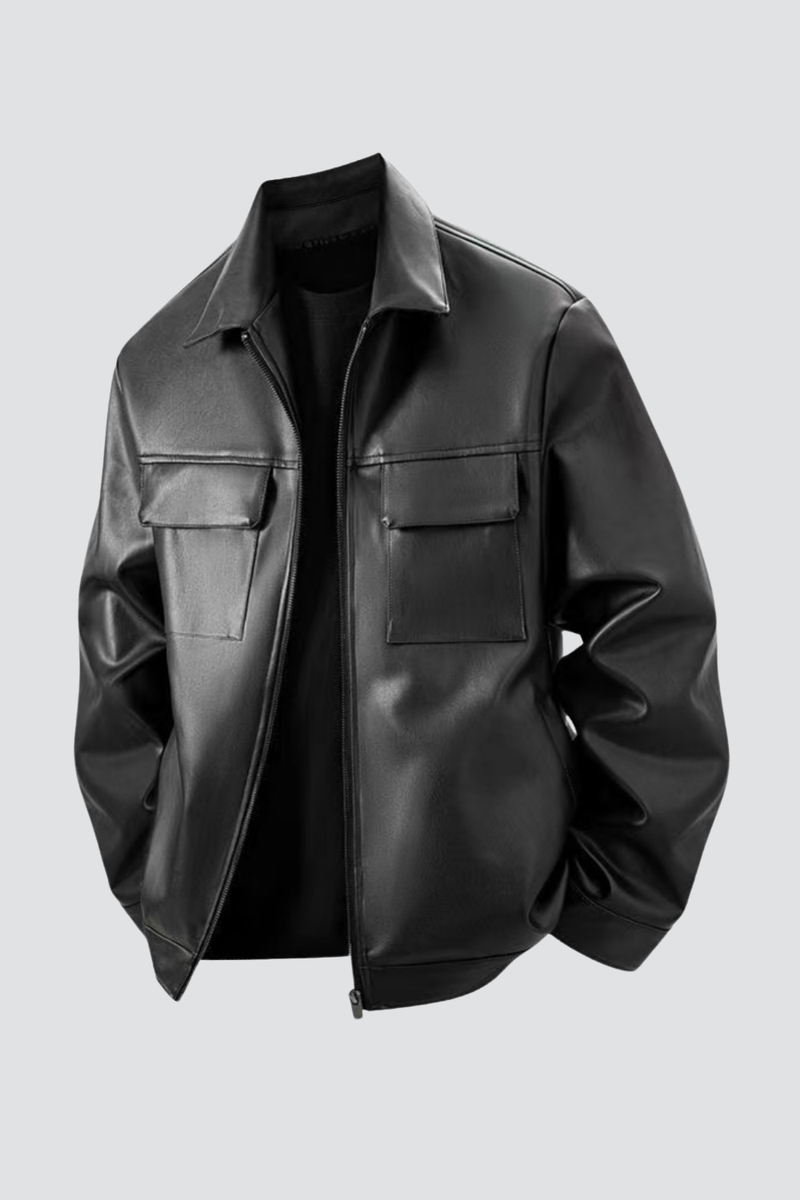 KAYO | FAUX LEATHER JACKET